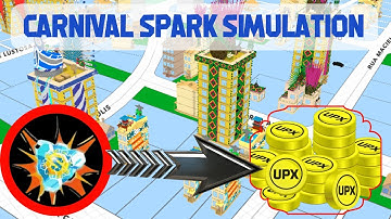 Turn your spark to UPX with the Upland Carnival Spark Simulation.