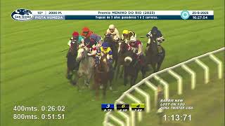 Vidéo de la course PMU PRIX PREMIO MENINO DO RIO 2023