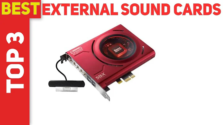 Best External Sound Cards 2021 - Top 3 Best External Sound Cards