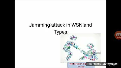 jamming attack in WSN AND ITS TYPES