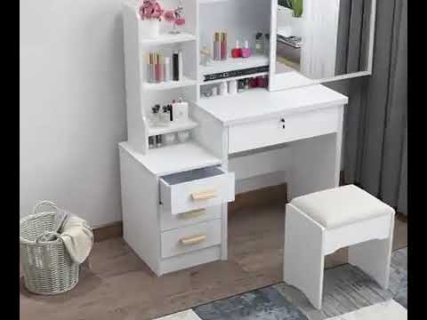 Video: Modern dressing table: sizes, types, photos