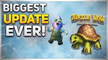 Turtle WoW Just COOKED Their BIGGEST PATCH of ALL TIME! | Vanilla Plus | World of Warcraft
