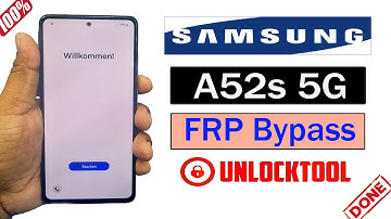 Samsung Galaxy A52s 5G SM A528B Frp Bypass Unlock Tool
