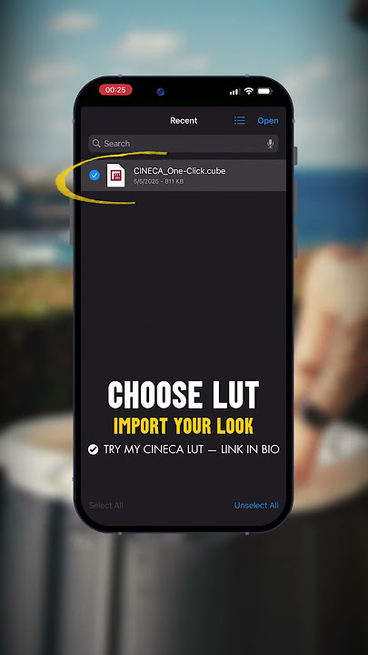 My Cinematic LUT for iPhone Footage Is Now Available 🎬📱