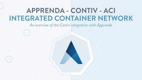 Integrated Container Networking Overview: