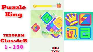 Puzzle King | TANGRAM | ClassicB | Level 1-1 to 1-150 | Walkthrough screenshot 4