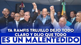 #Politica🔴Ya Ramfis Trujillo dejo todo claro y dijo que todo es un malentedido.