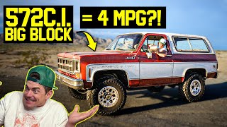 572ci Big Block SquareBody Vs $850,000 Speedboat: Which Burns More Fuel?