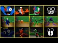 Rainbow Friend 1 Alphabet Vs Ending Escape Vs Original Jumpscrare ROBLOX 