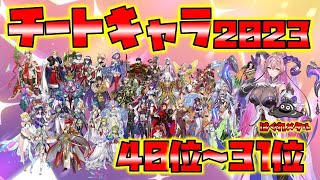 【FEH】♯4514 2023年チートキャラランキング40位～31位 まさかこのキャラがこの順位？強すぎた今年のキャラ達