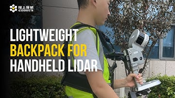 Introducing the Lightweight Backpack Solution for Our GS-100G/120G/130G LiDAR Scanners!