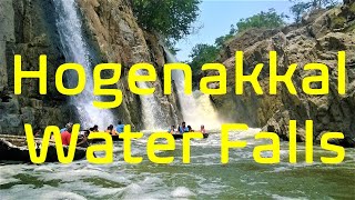 ஓகேனக்கல் அருவி படகு சவாரி | Hogenakkal WaterFalls | Waterfalls near Bangalore | Coracle Ride Video