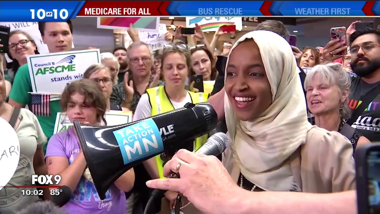 minnesota news shooting Crowd welcomes home U.S. Rep. Ilhan Omar at Minnesota airport