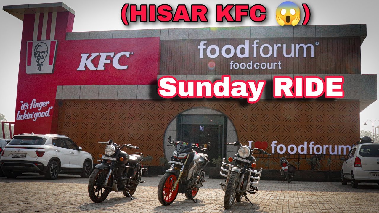 Shayan Kfc Rider Chhota Zirakpur 😱( in hisar ) KFC kya location ban gyi (FLY RIDER ...