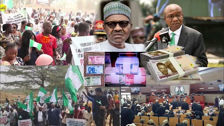 Innalillahi Zanga-Zanga ta barke a Abuja akan hukuncin kotun Koli na wa'adin Canjin Kudi CBN tayi...