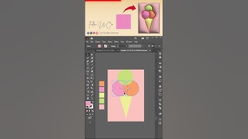 3D Ice Cream Wallpaper Magic ✨ #youtubeshorts #youtube #ytshorts #adobeillustrator #design