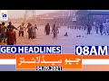 Geo Headlines 08 AM | 4th September 2021