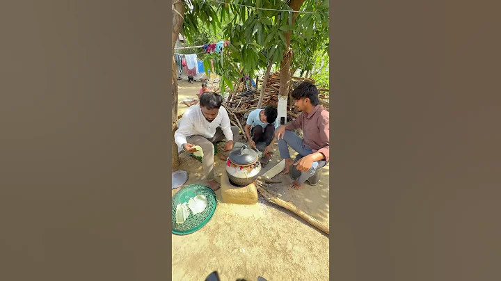 Last one went yesterday 😭 #comedy #funny #village #farmer #friends #harshpushptode #papad #papadb...