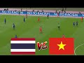 THAILAND vs VIETNAM - MENS FOOTBALL SEA GAMES 2025 | VIDEO GAME SIMULATON