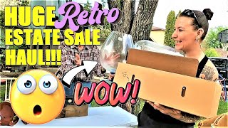 Ep480:  YOU WON'T BELIEVE THIS HUGE ESTATE SALE HAUL!!!