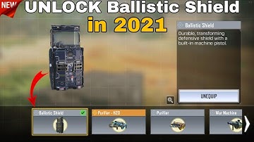 How to Get Ballistic Shield in 2021 COD Mobile | Credit Store Update | Wisdom Frost