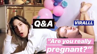 Gender reveal Q\&A (BEHIND THE SCENES) 😂