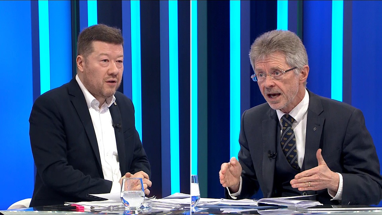 Sledujte Partii: Duel šéfů parlamentních komor Okamury a Vystrčila