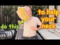 Try this great little trick to help your neck in 50 seconds