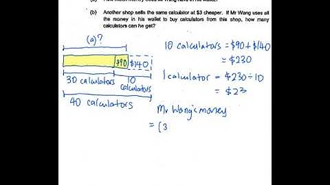 Singapore Maths Challenging Word Problem - Excess and Shortage Concept