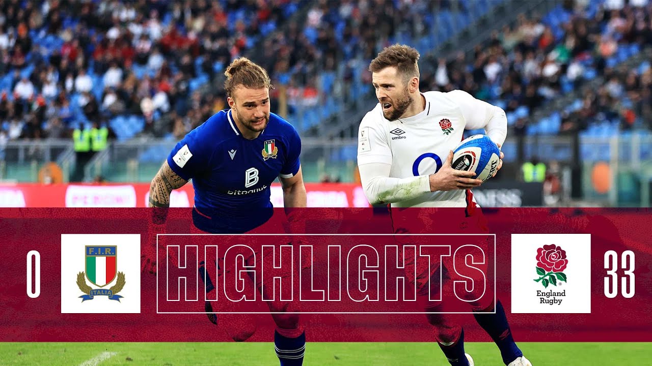 A bonus-point win in Rome | Italy v England | Six Nations Highlights ...