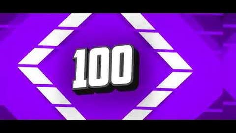 100 Subscribers Intro Template