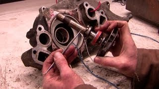 Inside a chevy water pump  how it works