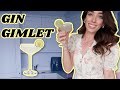 GIN GIMLET EASY 3 INGREDIENT LIME COCKTAIL // Irish Girl makes Cocktails at home | Ciara O Doherty