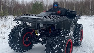 ВЫЕЗД С ОБЗОРОМ НА КВАДРИКЕ T-REX 130л.с.