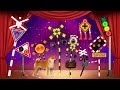 【線路アニメ】標識の悪戯 | 😂😂😂Railroad Crossing and train railway level crossover