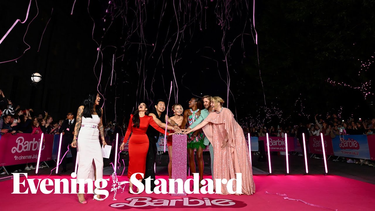 London goes pink! Barbiemania hits the capital with pink phone booths and Barbified landmarks