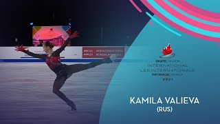 Kamila Valieva (RUS) | Women FS | Skate Canada International 2021 | #GPFigure