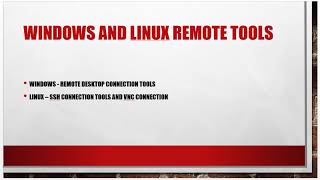 Servers and Computer Remote Administration
