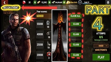 Dead Target: Zombie 🧟 || Recon Event 🥶 || Part 4 👊 || Exclusive Other Event 😘|| Satan Gaming 🇮🇳