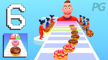Donut Stack: Doughnut Game 🍩 part 6