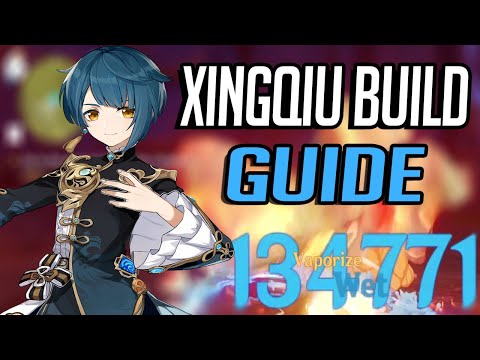 XINGQIU BUILD GUIDE SUPPORT ( GENSHIN GUIDE ) 