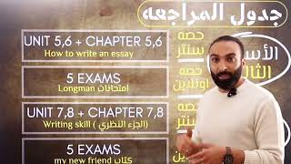 الاعلان النهائي عن المراجعة النهائية للغة الانجليزية