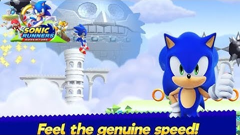 Sonic Runners Adventure stage 38 - 39 at Sky Sanctuary - with Tails, and Shadow the hedgehog