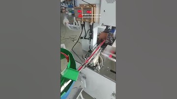 Pre-insulated Terminal Two Sided Crimping Machine #wirecrimpingmachine