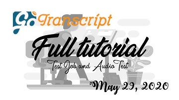 GoTranscript MCQ Audio Answer  May 29, 2020 (1000% Correct Solution)