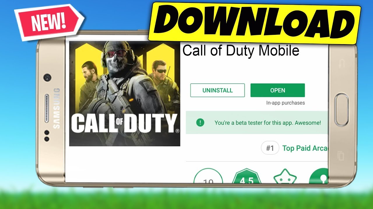 How To Download CALL OF DUTY MOBILE BETA APK.. - 