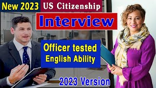 US Citizenship Interview 2023. Practice N400 Interview 2023 with Mrs. Maria Victoria Martinez.