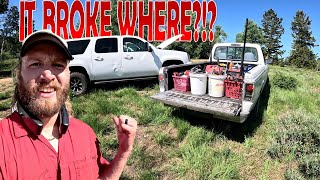 AutoZone Parts Left Them Stranded in the Mountains! YUKON MOUNTAIN RESCUE GKU DASHCAM