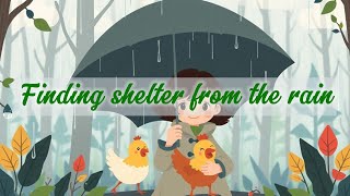 Storytime for kids | Finding shelter from the rain