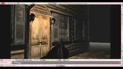 Fps test with Blender game engine
